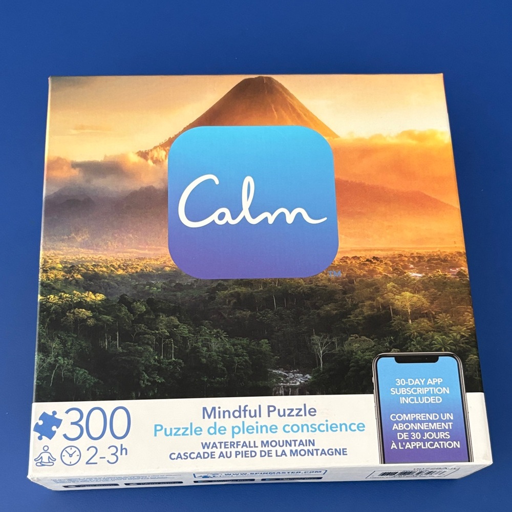 Spin master Calm puzzle waterfall mountain